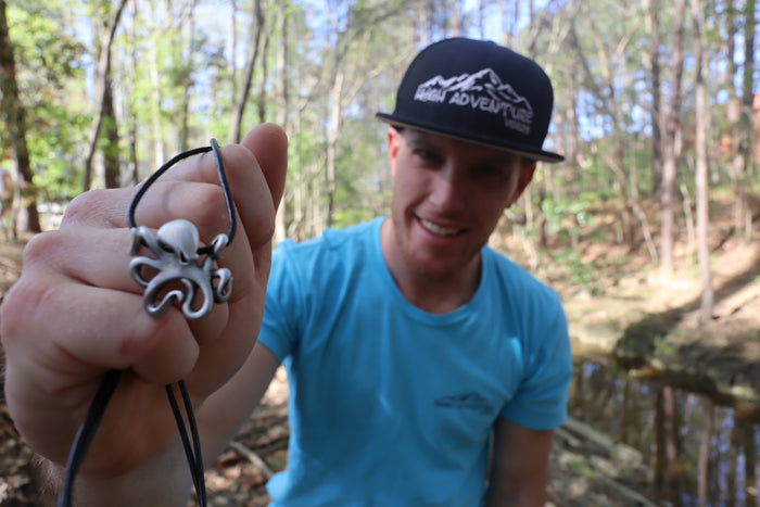NEWER!!!  High Adventure Video's Octopus Necklace