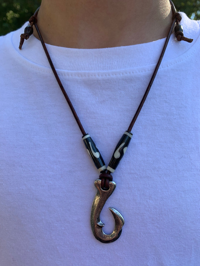 New!!! Ace Videos Fish Hook Necklace – J. Marie Jewelry